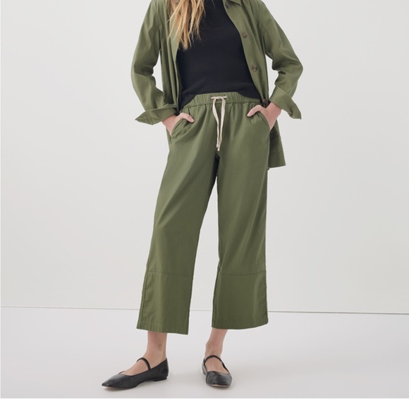 New Pact crop twill pant olive XS - Picture 7 of 8